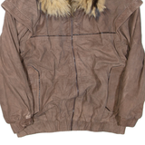 MARILYN RICHARDS Womens Jacket Brown L