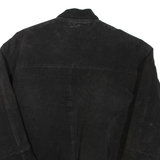 SAINT ANDREWS Mens Jacket Black Leather L