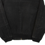 SAINT ANDREWS Mens Jacket Black Leather L