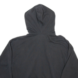 ADIDAS STRIPED Womens Black Hoodie UK 10