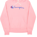 CHAMPION REVERSE WEAVE Womens Pink Hoodie S