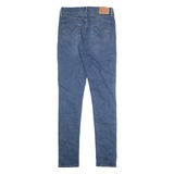 LEVI'S Womens Jeans Blue Regular Skinny W26 L31