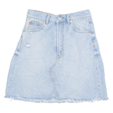 ZARA Womens Mini Skirt Blue Short S