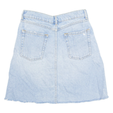 ZARA Womens Mini Skirt Blue Short S