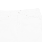 TOMMY HILFIGER Womens Mini Skirt White Short S