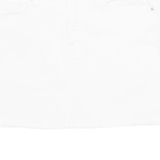 TOMMY HILFIGER Womens Mini Skirt White Short S