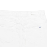 TOMMY HILFIGER Womens Mini Skirt White Short S