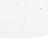 TOMMY HILFIGER Womens Mini Skirt White Short S