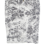 IORANE Womens Pencil Skirt Black Knee Length Denim Crazy Pattern M