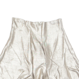 ZARA Womens Skater Skirt Gold Short XS