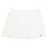NIKE Womens Skort Skirt White Short L