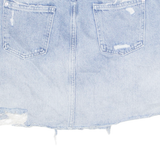 ZARA Womens Mini Skirt Blue Short Denim XS
