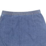 COOPERATIVE Womens Mini Skirt Blue Short Denim M