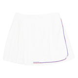 INTER SPORT STYLE Womens Pleated Skirt White Short S