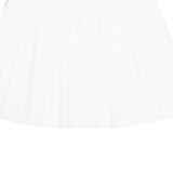 INTER SPORT STYLE Womens Pleated Skirt White Short S