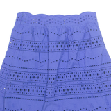 TOMMY HILFIGER Womens A-Line Skirt Blue Short UK 8