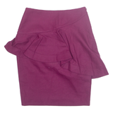 TED BAKER Womens Pencil Skirt Purple Knee Length UK 6