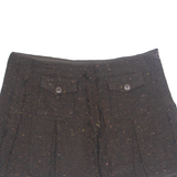 ZARA Womens Mini Skirt Brown Short M