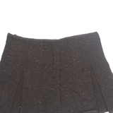ZARA Womens Mini Skirt Brown Short M
