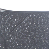 Sheer Stretch Dimonte Womens Mini Skirt Black Short M