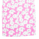 Womens Straight Skirt Pink Knee Length Floral M