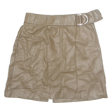 ZARA Womens Mini Skirt Brown Short S