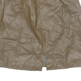 ZARA Womens Mini Skirt Brown Short S