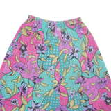 ALFRED DUNNER Womens A-Line Skirt Purple Midi Floral M