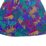 CAMPUS CASUALS OF CALIFORNIA Womens A-Line Skirt Blue Midi M