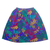 CAMPUS CASUALS OF CALIFORNIA Womens A-Line Skirt Blue Midi M