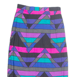 JONATHAN MARTIN Sophisticates Womens Pencil Skirt Blue Midi Geometric UK 10