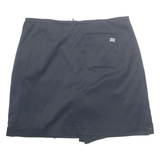 ADIDAS Womens Skort Skirt Black Short Nylon UK 8
