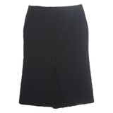 ELENA MIRO Womens Straight Skirt Black Long XL