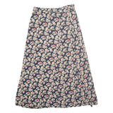 VINTAGE STUDIO Womens A-Line Skirt Pink Long Floral M