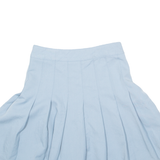 DIVIDED Womens Pleated Skirt Blue Short XS