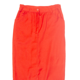 MARIA GIOVANNA Womens Pencil Skirt Red Midi UK 12