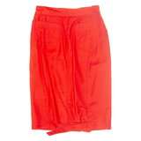 MARIA GIOVANNA Womens Pencil Skirt Red Midi UK 12