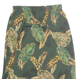 BONWORTH Womens Straight Skirt Green Midi Floral M
