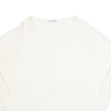 ZARA Womens Top Cream L