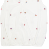 ZARA Womens Shirt White V-Neck Sleeveless XS