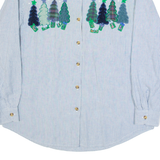 VANTA Womens Shirt White Collared Long Sleeve L