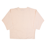 FULL POWER Womens Shirt Blouse Pink 3/4 Sleeve Striped M