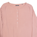 MARC O'POLO Womens Blouse Pink Long Sleeve M