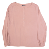 MARC O'POLO Womens Blouse Pink Long Sleeve M