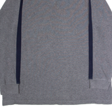 TOMMY HILFIGER Mens Jumper Grey Collared Tight Knit L