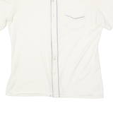 MEN'S FASHION Mens Plain Shirt Cream L