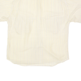Womens Shirt Yellow 90s Striped UK 12