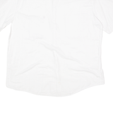 MARLBORO Mens Plain Shirt White 80s Long Sleeve XL