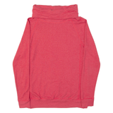 CHAMPION Womens Sweatshirt Red Roll Neck M