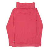 CHAMPION Womens Sweatshirt Red Roll Neck M